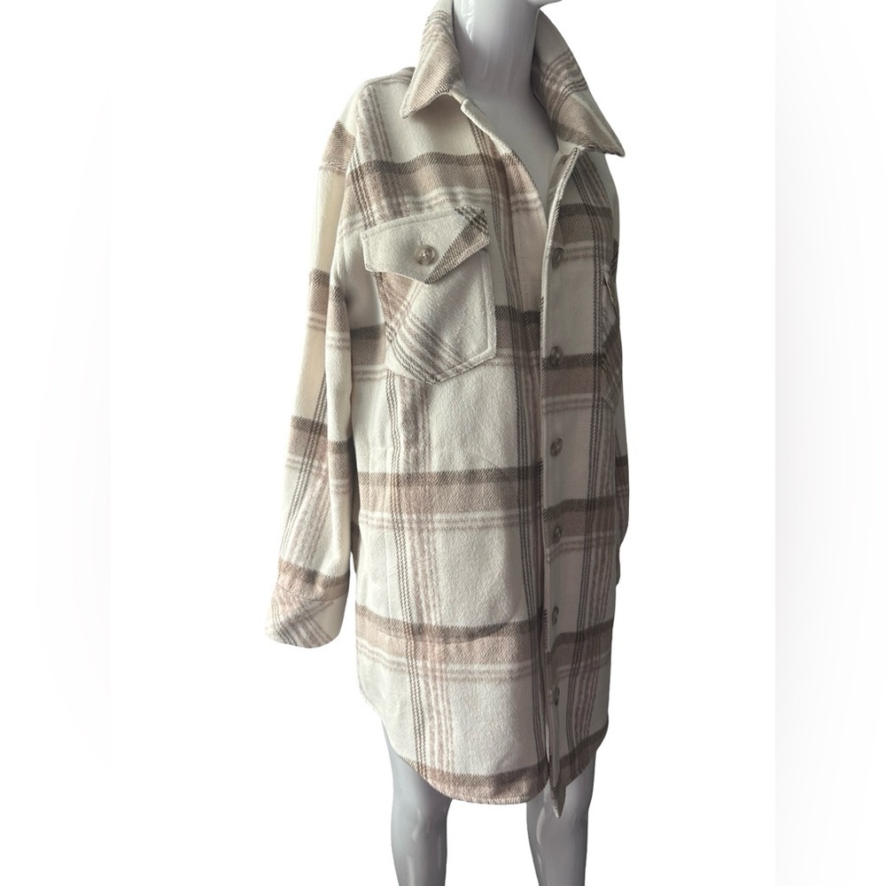 Gentle Fawn Tan and White Utility Jacket - Picture 5 of 6